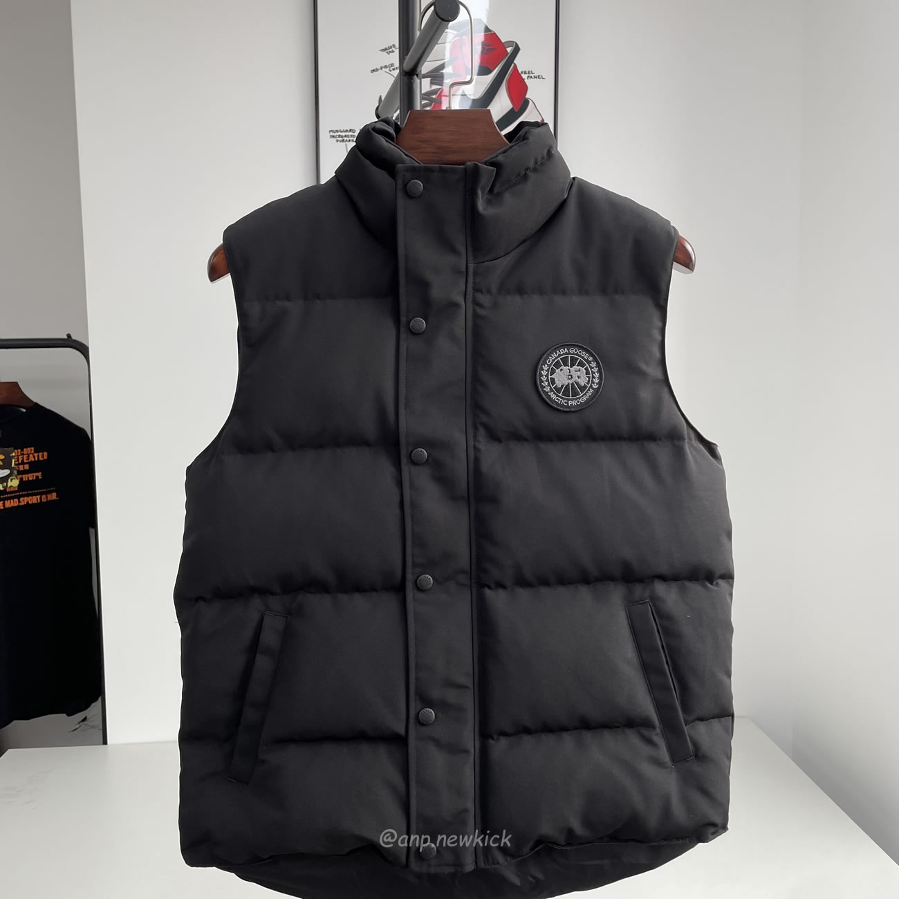 Canada Goose Garson Wool Vest Black (8) - newkick.app